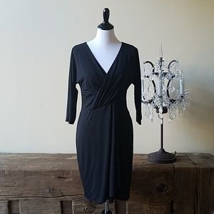 Trina Turk black long sleeve dress NWT